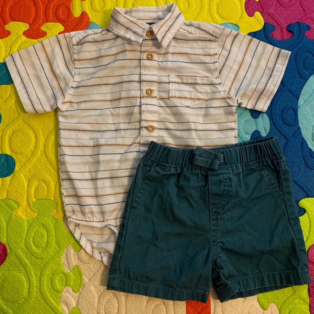 Picapino Baby Boys' 2-Piece Shorts Set Outfit